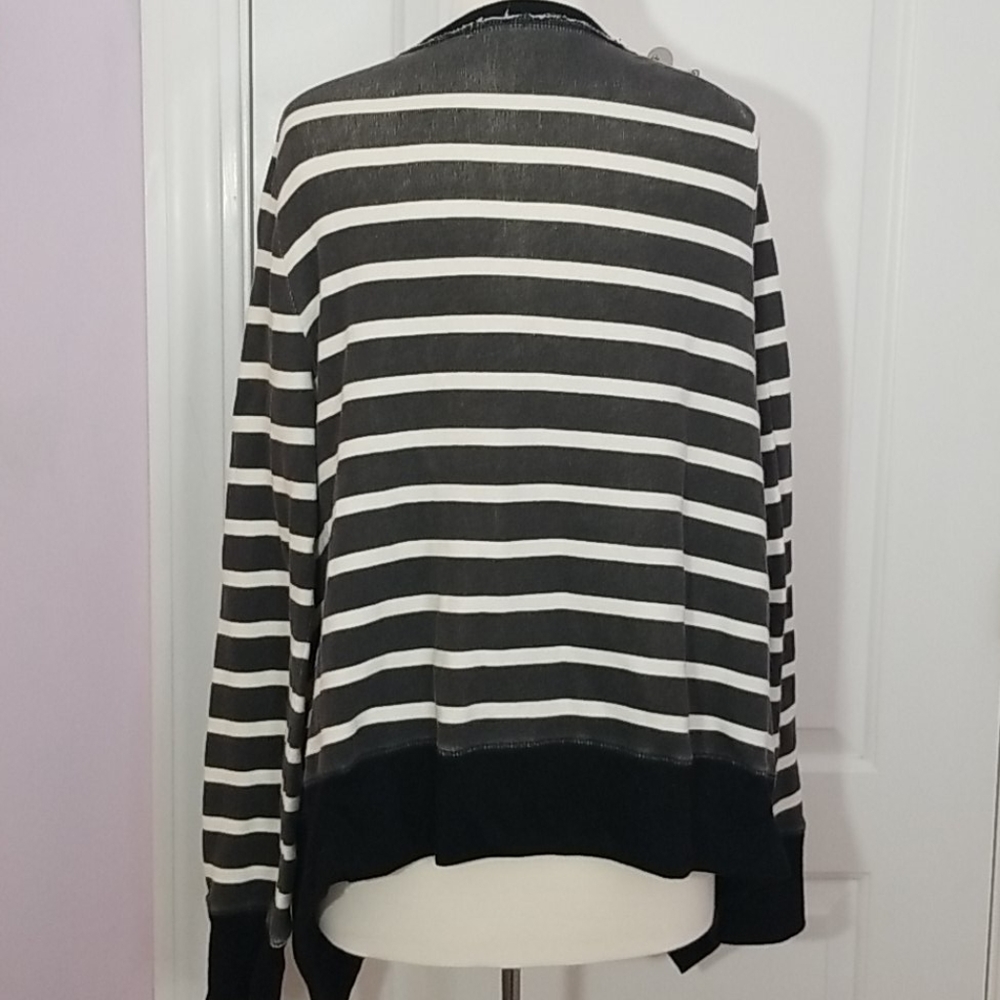 Dylan Striped Open Cardigan - Picture 4 of 4